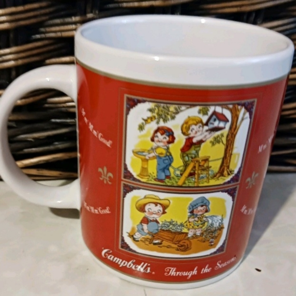 VTG 2001 Campbell Soup Co Coffee Tea Mug Cup 10 Oz  #101